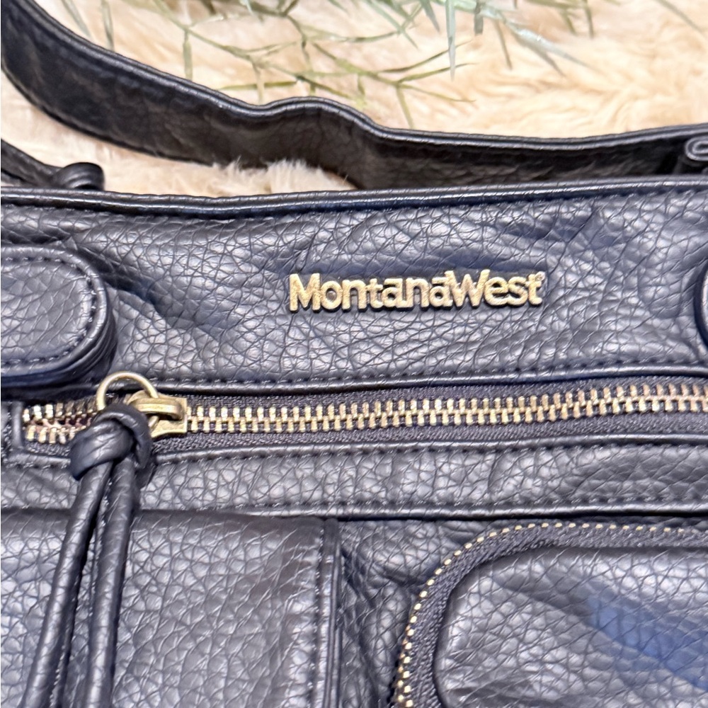 Montana West Black Crossbody Bag - Picture 3 of 4